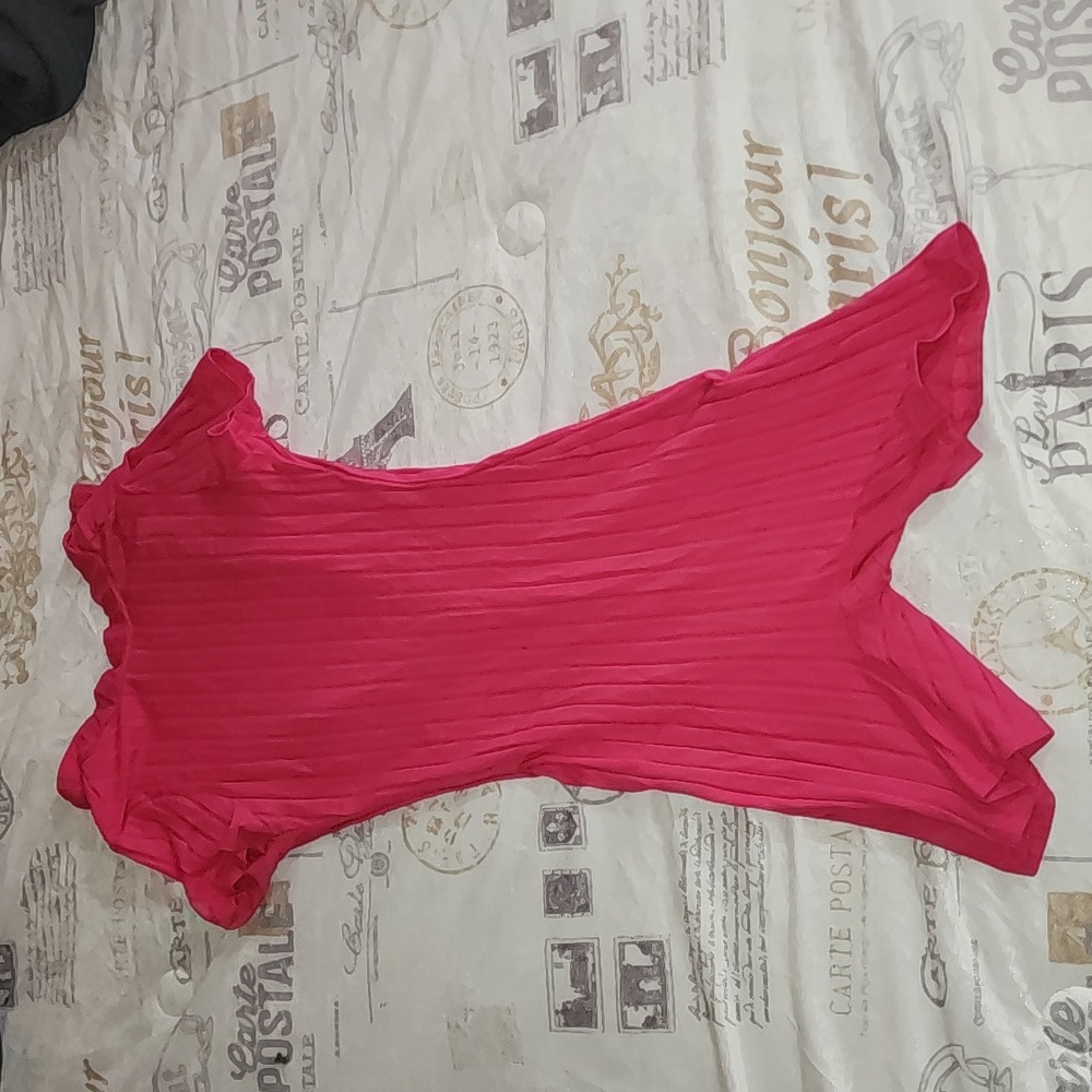 Pink Stretchy Bodysuit/Romper
